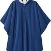 Fleece Lined Water Repellent Poncho